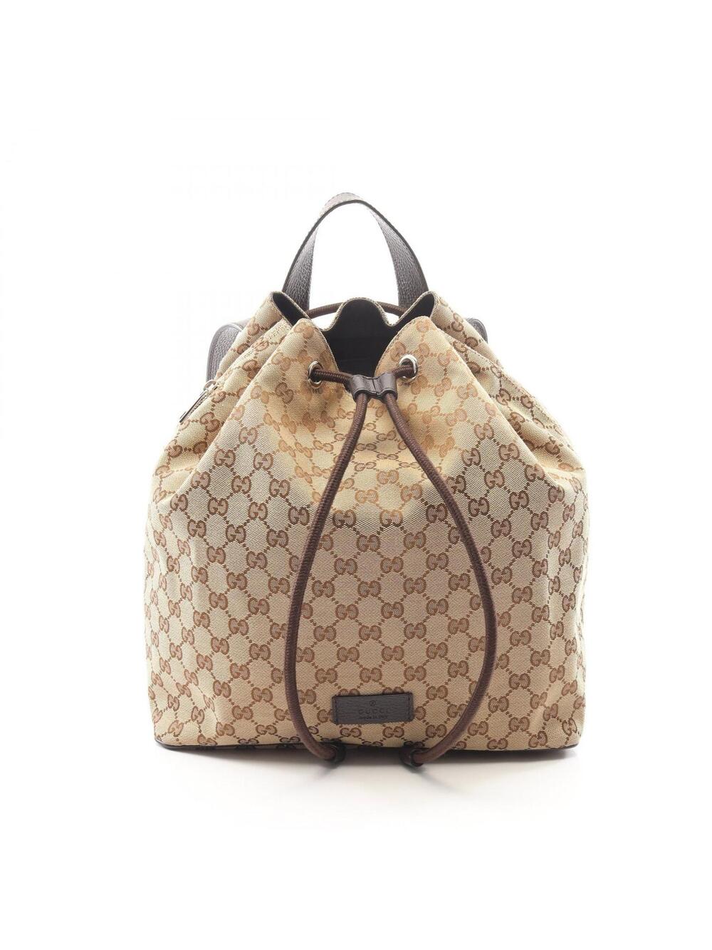 Gucci Gg Canvas Rucksack Backpack #282037G10B